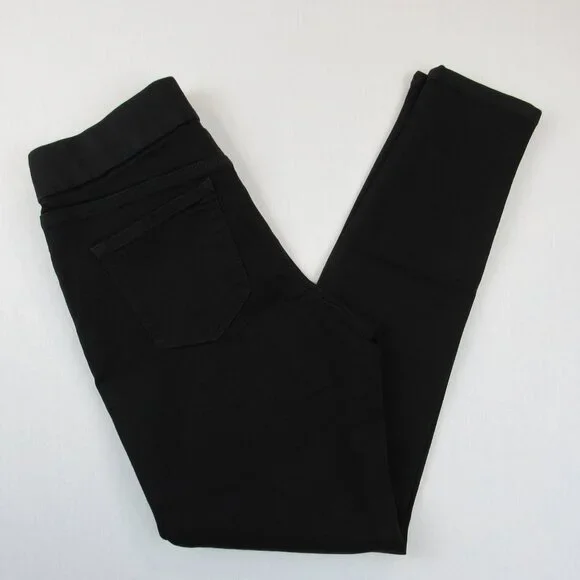 Nine West Black Pull-On Jegging Women's Size 8 Mid Rise Stretch Comfort Waist - Picture 7 of 11